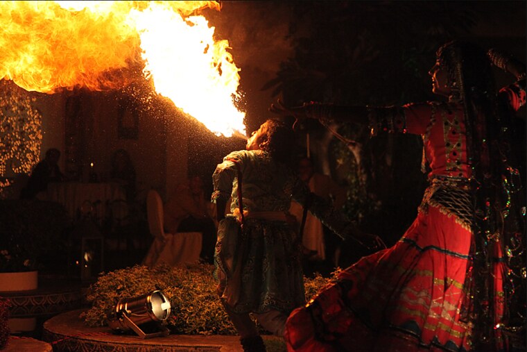 Fire dance
